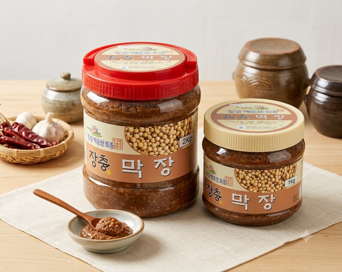 크고 작은 동강 백운산 막장 두 병